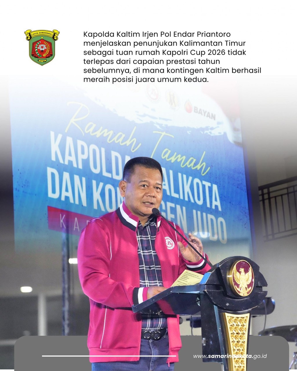 Samarinda Siap Sukseskan Kapolri Cup 2026, Ratusan Judoka Nasional Ramaikan Kota Tepian