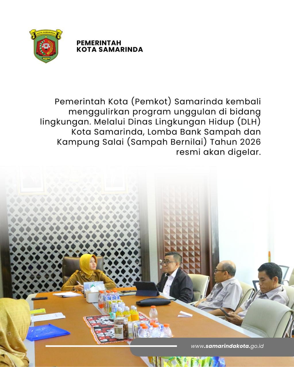 Pemkot Samarinda Gelar Lomba Bank Sampah dan Kampung Salai 2026, Warga Diajak Ubah Sampah Jadi Cuan