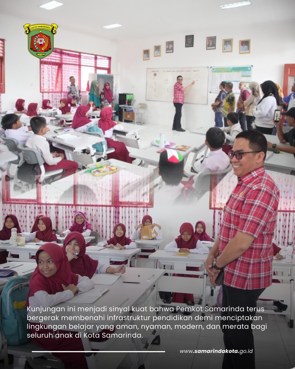 Komitmen Pendidikan, Dorong SDN 012 Jadi Prototype Pembangunan Sekolah