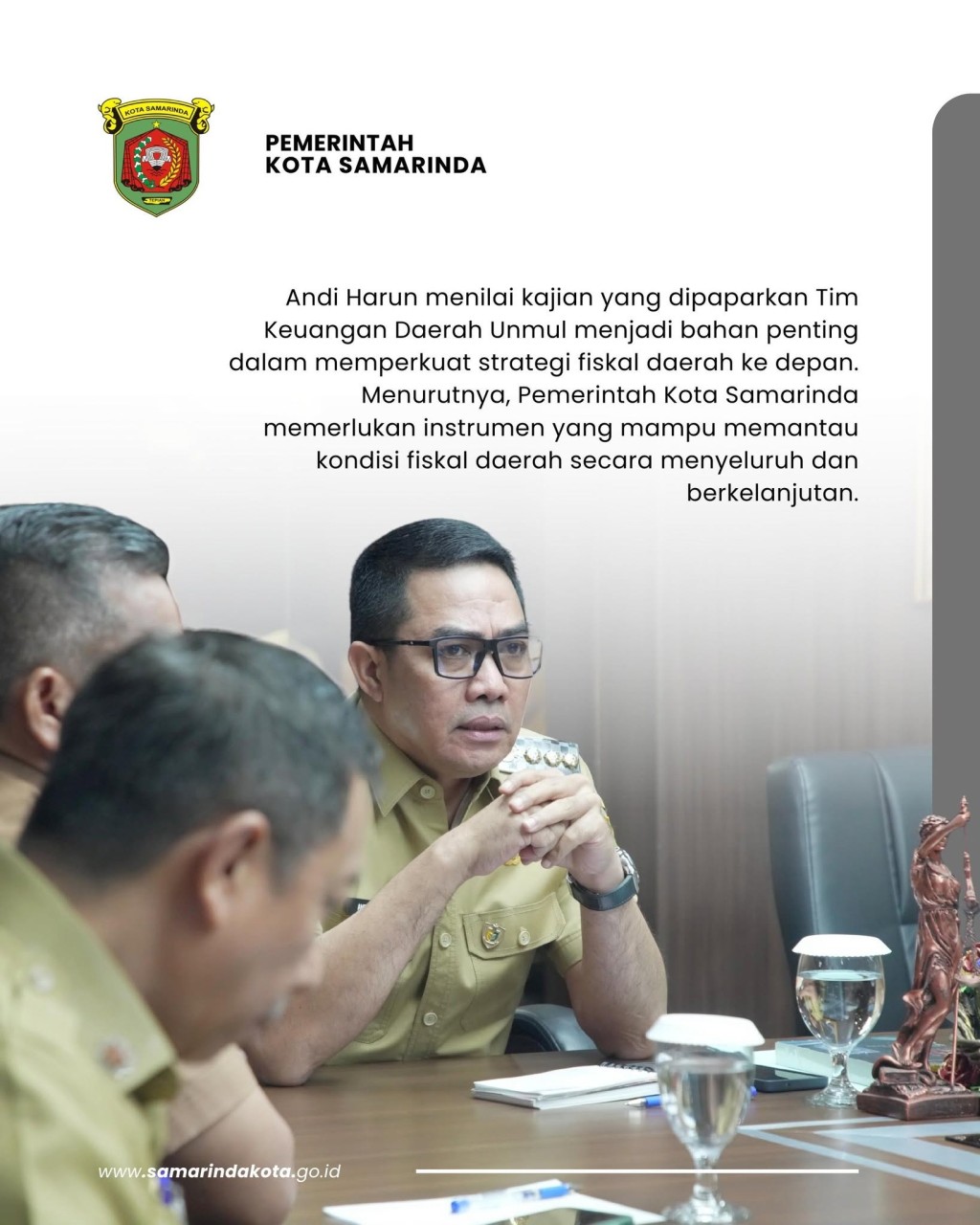 Bersama Tim Keuangan Daerah Unmul, Andi Harun Dorong Dashboard Fiskal Terintegrasi Perkuat Keuangan Daerah
