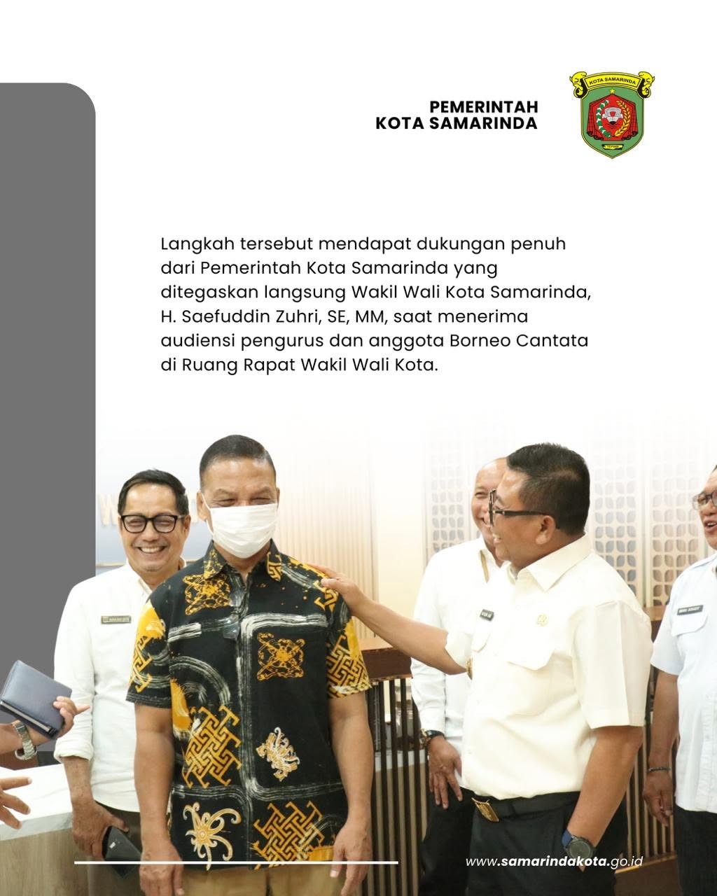 Borneo Cantata Bidik Praha dan Taiwan, Wawali Tegaskan Dukungan Pemkot