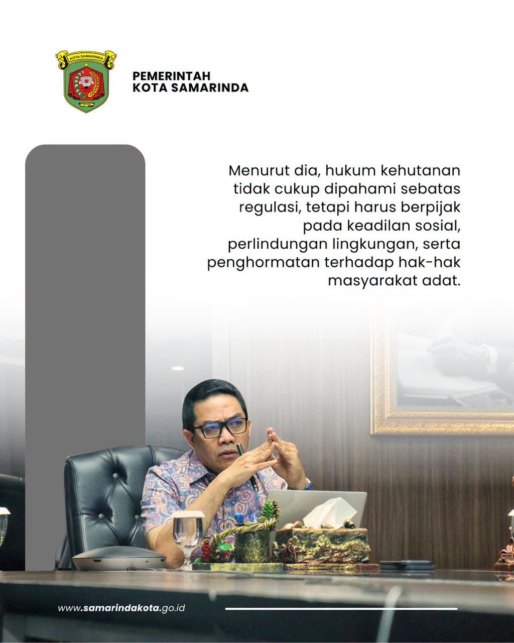 Andi Harun Tekankan Keadilan dan Kelestarian dalam Tata Kelola Kehutanan