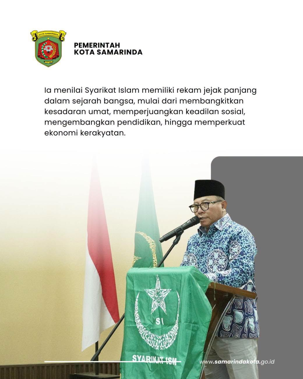 Saefuddin Zuhri: Syarikat Islam Mitra Strategis Pembangunan Samarinda