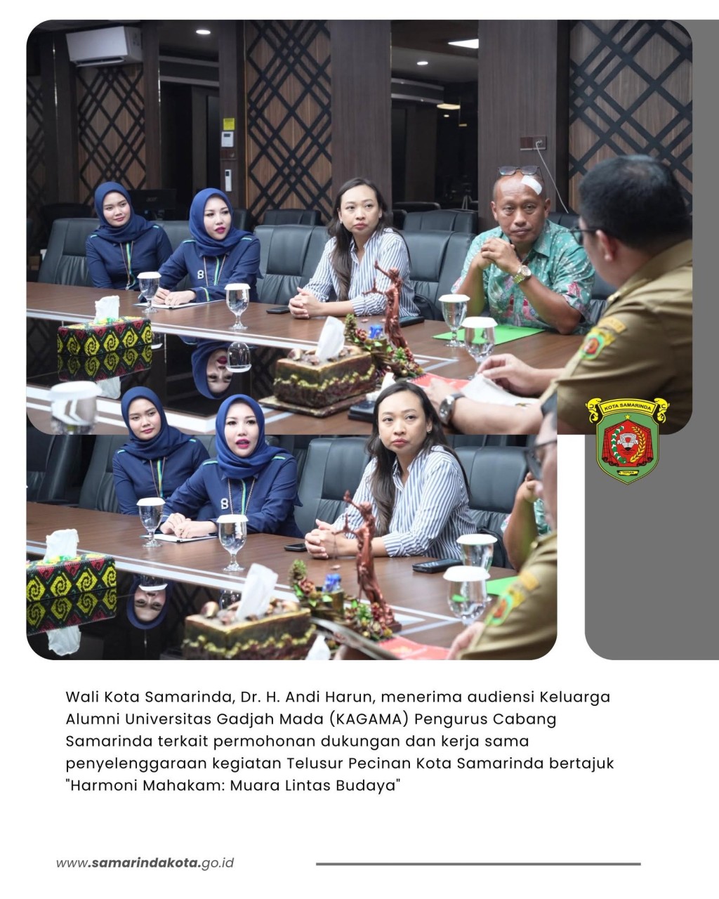 KAGAMA Gandeng Pemkot Samarinda Gelar Telusur Pecinan "Harmoni Mahakam: Muara Lintas Budaya