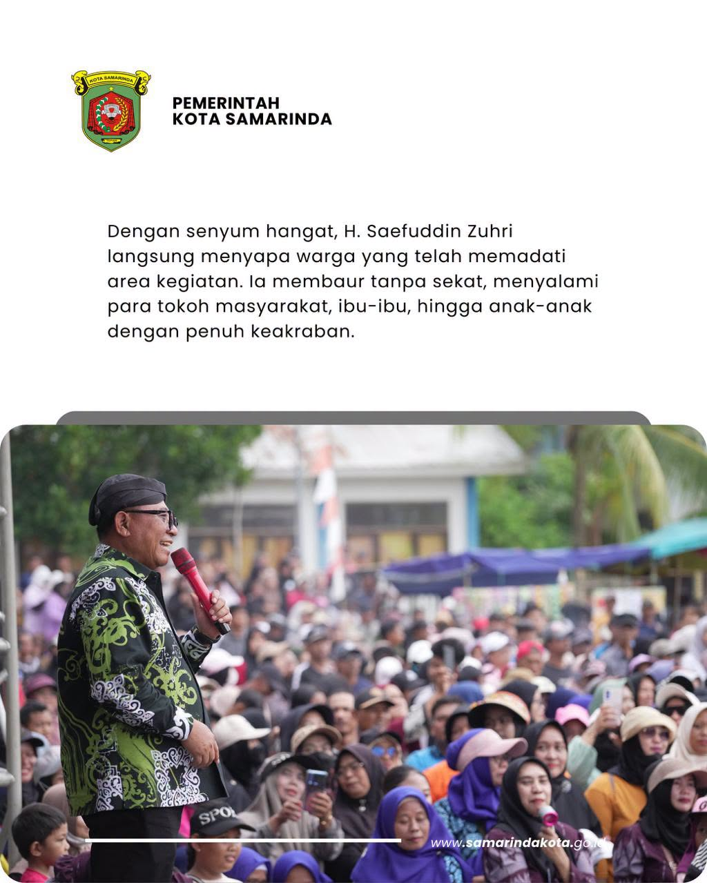 Hadiri Bersih Desa Dusun Margomulyo, Wawali Saefuddin Zuhri Apresiasi Pelestarian Tradisi dan Gotong Royong Warga