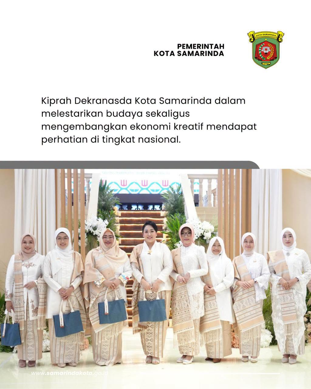 Sarung Samarinda hingga Pentas Dunia, Rinda Paparkan Kiprah Dekranasda di Forum APEKSI 2026
