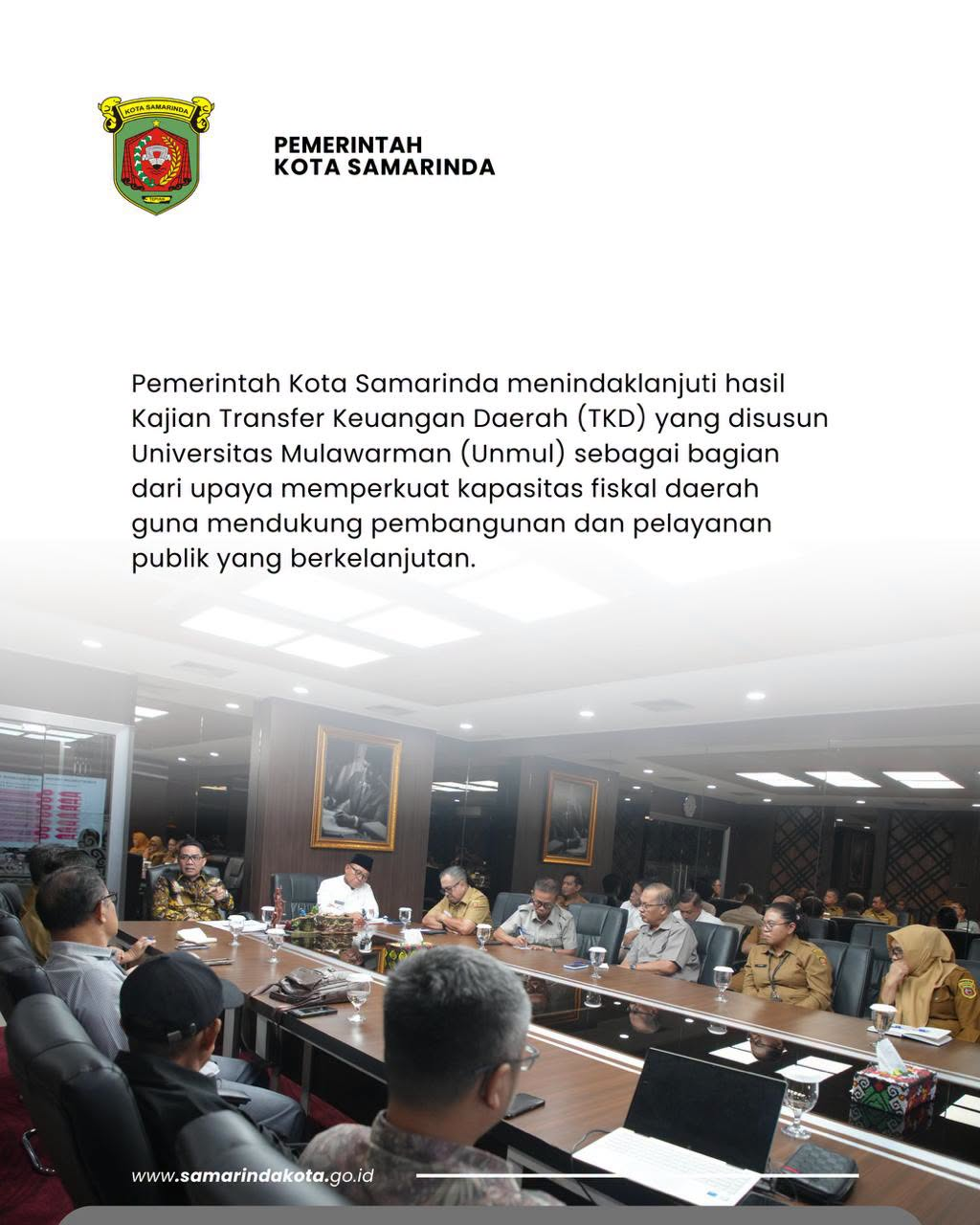Kajian Unmul Ungkap Peluang, Pemkot Samarinda Siapkan Strategi Baru Dongkrak DAU dan DAU dan DBH