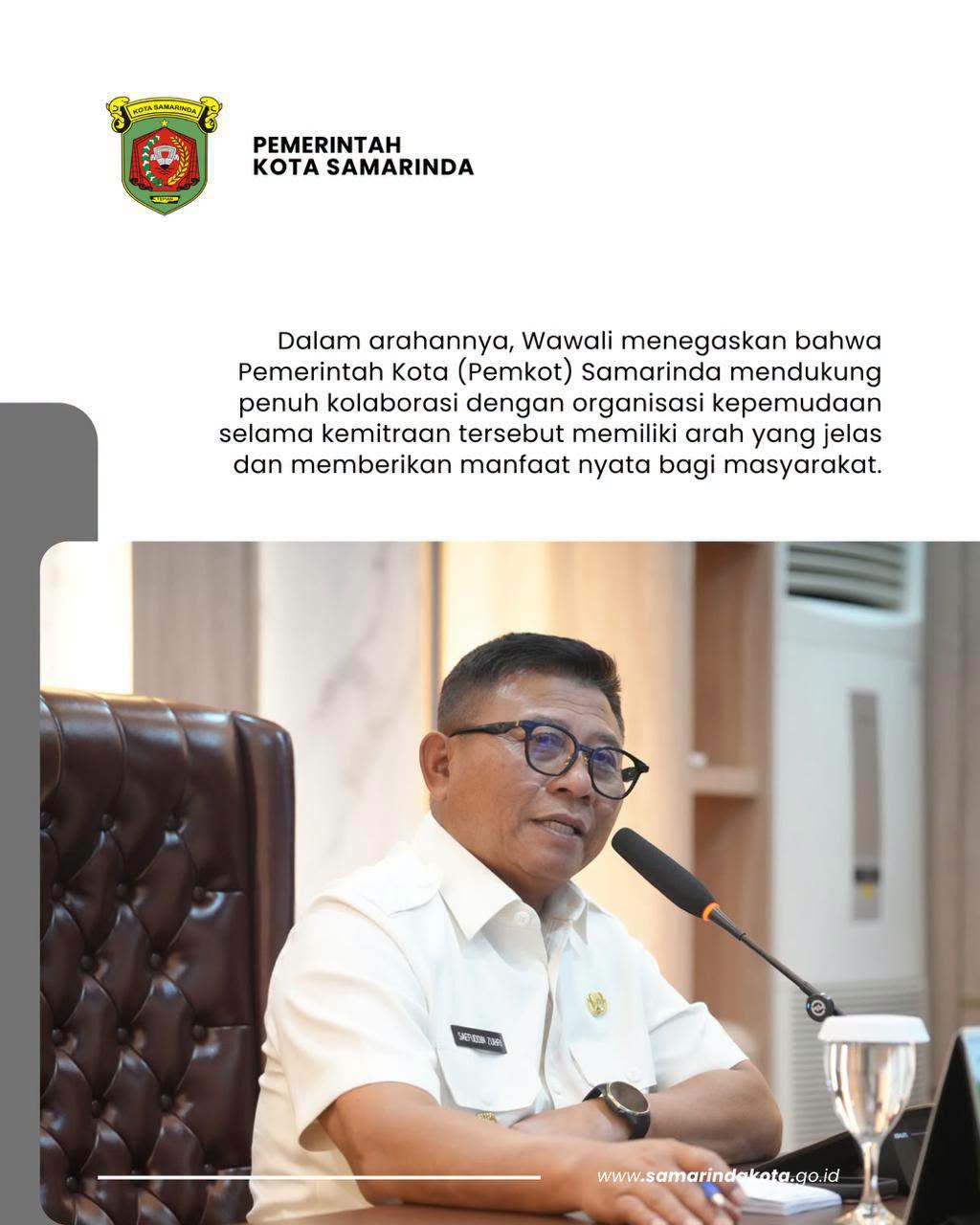 Wawali Tantang IPNU Samarinda Ciptakan Program Kreatif untuk Masyarakat