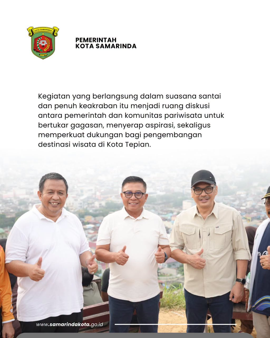 Obras Pariwisata Bersama Komunitas di Bukit Steling, Wawali Dorong Kolaborasi Majukan Destinasi Lokal