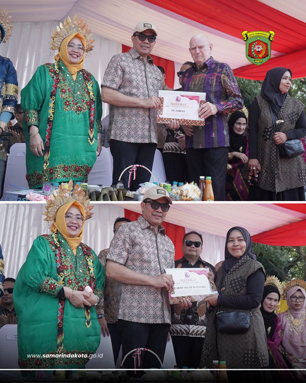 Parade Perempuan Samarinda Bersatu Meriah, 1.885 Perempuan Unjuk Kreativitas Hibur Warga